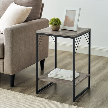 Osp Home Furnishings Hillsboro Side Table In Grey Wash Finish K D Com Furnishings Hillsboro Side Table, Williston Forge Oakhaven End Table