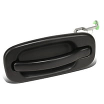 DNA Motoring OEM-DHO-00446 For 1999-2007 Silverado Sierra 1500-3500 Avalanche Crew Cab Rear Left Door Pull Handle Black Textured