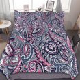 thumbnail image 1 of HAHDAXIA Perris Bedding Solid Comforter Set for All Seasons,3 Pieces(1 Comforter+2 Pillowcases),Soft Microfiber Bedding Set Full(79"x90"), 1 of 7