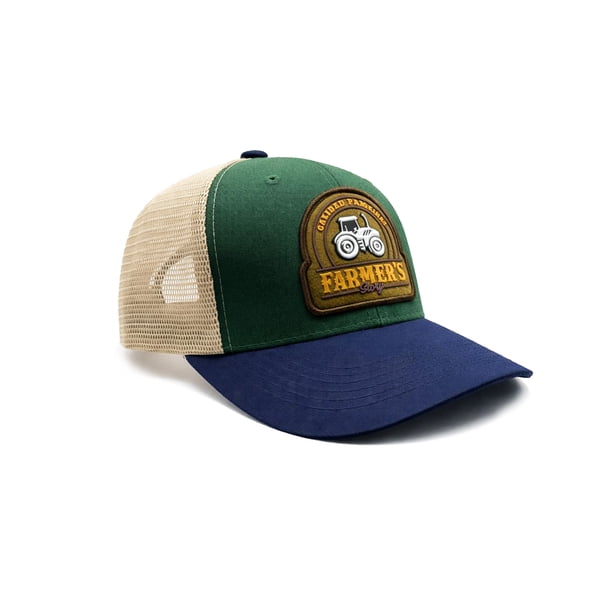 KNITE Gorra Farmer Truck Oro Trucker Hombre Ajustable Tractor Maquinaria Rancho
