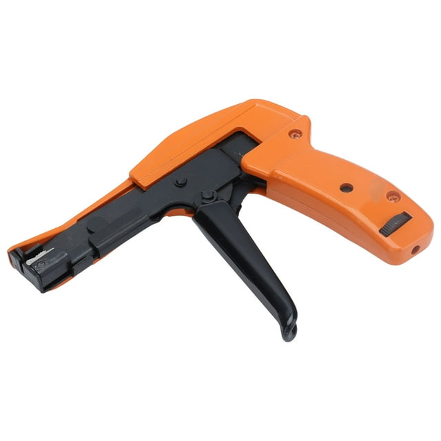 Cable Tie Tool, Rustproof Heavy Duty Cable Tie Binding Tool Automatic Die Cast Steel Quick For Below 4.8mm / 0.2in Width Cable