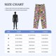 thumbnail image 4 of Balery Cute Cartoon Owls Pantalones de pijama para hombre, pijama ultraligero, pantalón de descanso-Small, 4 of 6