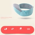 thumbnail image 2 of Taburete de cintura para bebé, suave, transpirable, con funda extraíble, portabebés con bolsillo de almacenamiento para niños pequeños, para caminar y viajar, color azul claro, 2 of 11
