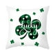 thumbnail image 2 of de almohada para el día de San Patricio, 18 x 18 pulgadas, decoración de San Patricio, funda de almohada, funda de cojín de alg Estilo6 Soledad funda de almohada a cuadros de búfalo, 2 of 7