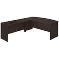 thumbnail image 1 of Pemberly Row 72W Bow Front L Desk with 60W Return in Mocha Cherry, 1 of 9