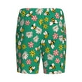 thumbnail image 4 of Picia Flying Bees Pajama Shorts for Men, Men's Pajama Bottoms, Sleepwear,Short Pajama Pants-, 4 of 9
