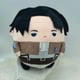 thumbnail image 5 of Anime Attack on Titan Plush Doll EREN MIKASA Levi·Ackerman Stuffed Toys (20cm), 5 of 5