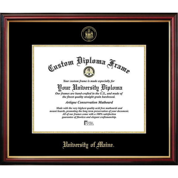 Maine Petite Diploma Frame