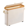 thumbnail image 6 of Baoblaze Bamboo Toilet Paper Storage Container Space Saving Large Toilet Paper Holder beige, 6 of 8