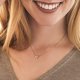 thumbnail image 2 of Collares con inicial de corazón para mujeres y niñas – Collar con colgante de alfabeto con letras de corazón relleno de oro de 14 quilates, pequeños collares con inicial para mujeres y niños, 2 of 5