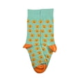 thumbnail image 2 of Smiley Sun Face Patterned Sock Panda (Adult Small - Shoe Sizes 2-5), 2 of 4