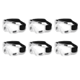 thumbnail image 1 of 6PCS Safety Goggle Anti Splash Dust Proof Work Lab Eyewear Eye Protection Industrial Safety Glasses Clear Lens, 1 of 6