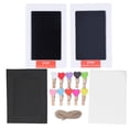 thumbnail image 2 of Baby Inkless Footprint Set,  Touch Ink Pad Clear Imprints Meaningful  For Home Black And Blue, 2 of 8