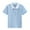 X53 Light Blue, variant on Toddler Boys Tops Summer Solid Color Short Sleeve Lapel Neck Tees Lightweight Boy Shirt 6-7 Years Grey