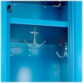 thumbnail image 7 of Nexel Industries IS1817KBL Ready to Assemble Single Tier & 1 Door Locker- Blue - 12 x 18 x 72 in., 7 of 7