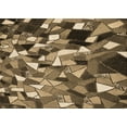 thumbnail image 1 of Ahgly Company Machine Washable Indoor Rectangle Transitional Metallic Gold Area Rugs, 3' x 5', 1 of 7