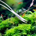 thumbnail image 4 of Stainless Steel Wave Scissors Aquarium Tank Aquatic Plant Tongs, 4 of 5