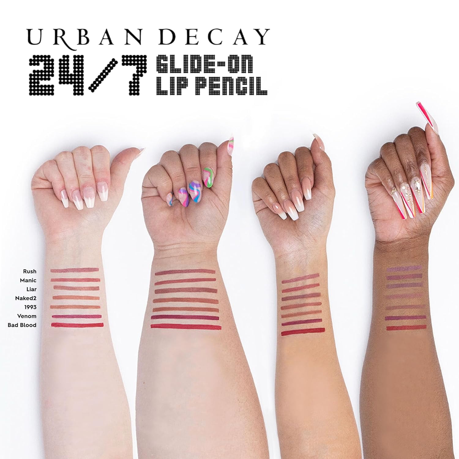 Urban Decay 24/7 Glide On Lip Pencil 1993' 0.04oz/1.2g New With Box