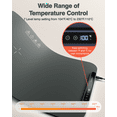 thumbnail image 6 of Electric Warming Tray - Full Surface Heating,Rollable & Portable,Premium Silicone Nano-Material,3 Temperature Settings,Auto Shut-Off -Versatile Food Warmer for Gatherings,Parties,Everyday Use, 6 of 8