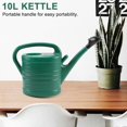 thumbnail image 5 of Watering Can with Green 10 Litre 2 Gallons Garden Flower Water Bottle Watering Kettle with Handle Lo, 5 of 5