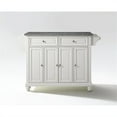 thumbnail image 3 of Kingfisher Lane Solid Granite Top Kitchen Island in White, 3 of 5