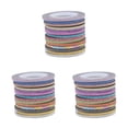 thumbnail image 3 of Soidarity Nuevo conjunto de pegatinas de cinta de línea de rayas de uñas de 14 colores brillantes decoraciones artísticas para Gel de esmalte de uñas Type4 NO4 Soidarity CBP023496, 3 of 6