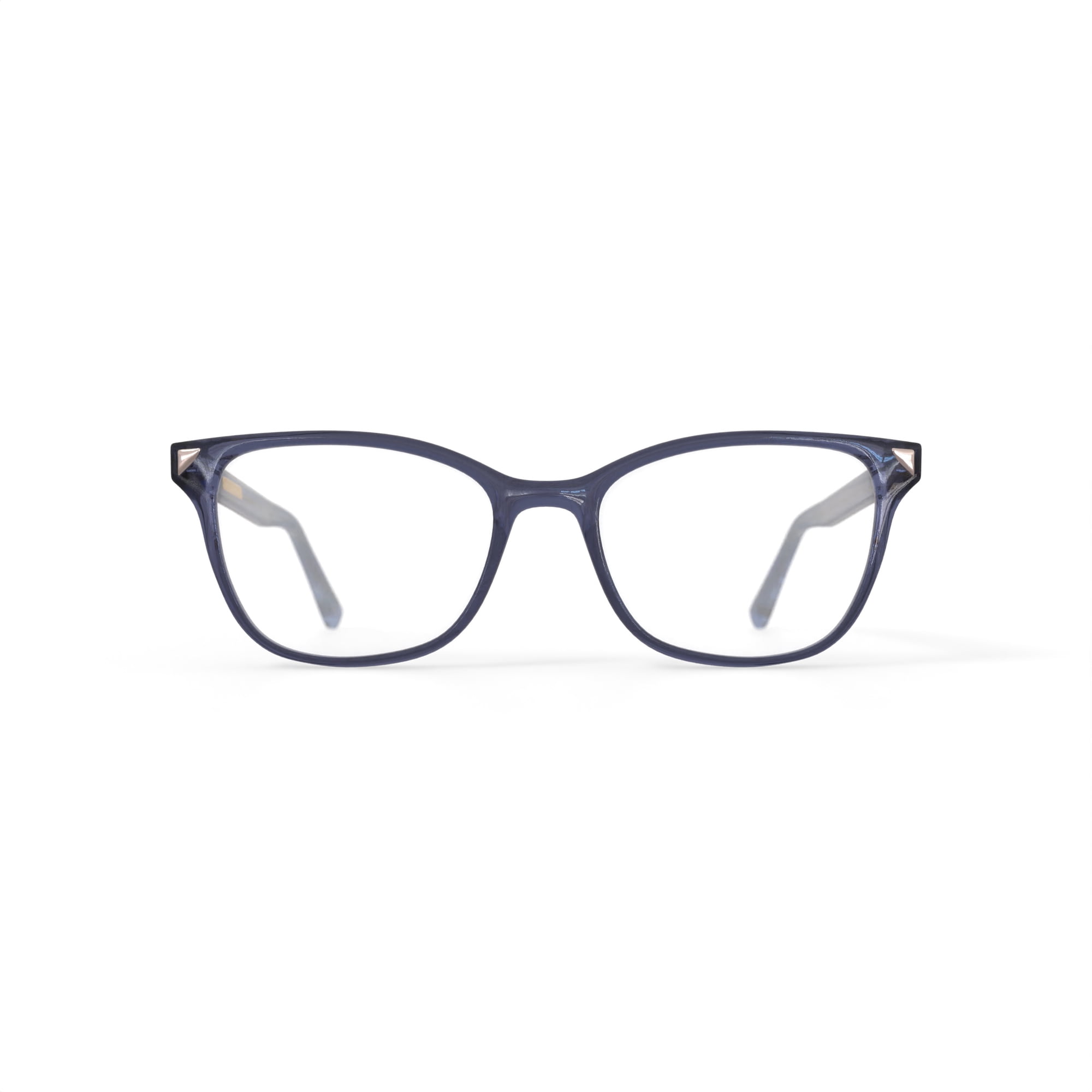 Christian Siriano Women's Gemma Square Prescription Eyeglasses with Case, Gray