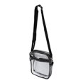 thumbnail image 3 of Transparent Shoulder Bag, Waterproof Multifunctional Practical Clear Messenger Bag Adjustable Shoulder Strap Big Enough  For Wallets For Keys For Men, 3 of 8