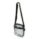 thumbnail image 2 of Bolso de hombro ajustable transparente de PVC, bandolera transparente impermeable con cremallera para cargadores, carteras, llaves, gafas de sol, 2 of 14