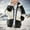 Black, variant on Boy Fleece Jacket Color Block Zip Up Long Sleeve Fuzzy Jacket Cute Hooded Winter Coat for Boys 7-8 Years
