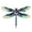 Green, variant on Rhinestone Enamel Dragonfly Brooch Charm Animal Brooch Pin Women Gift Jewelry:yq-Red