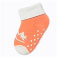 thumbnail image 2 of Sierra Socks Toddler Combed Cotton Turn cuff Non-Slip 1 Pair Socks (Coral, 1-2 years (Fits Shoe Size 3-7)), 2 of 5