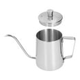 thumbnail image 6 of Elegant 350ml Stainless Steel Coffee Kettle with PTFE Coating Lid - Precision Pour Over Gooseneck Spout for Optimal Brew Control - Perfect for Home Office Coffee Enthusiasts, 6 of 9