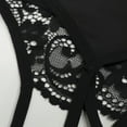 thumbnail image 5 of Women Bra and Panties Set Lingerie Set Sexy Perspective Lace Garter Belt Set Includes Bra Panties, 5 of 7