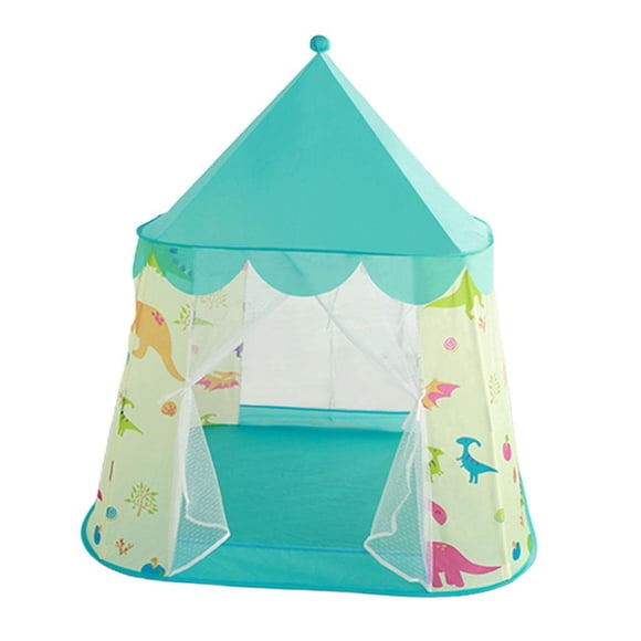 Tienda de Juegos Unisex Hugo Castillo Ventana Grande de Hadas Azul 120x110x130cm