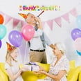 thumbnail image 3 of Pack de 100 globos reutilizables, palitos de plástico, palitos de globos reutilizables, palitos porta globos, para decoración, fiesta de cumpleaños, boda, accesorios de celebración JFHHH pequeña, 3 of 5