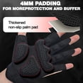 thumbnail image 2 of Seektop Breathable Workout Gloves for Men & Women, Padded Weight Lifting Gloves with Excellent Grip for Gym, Training, Cycling, 2 of 6