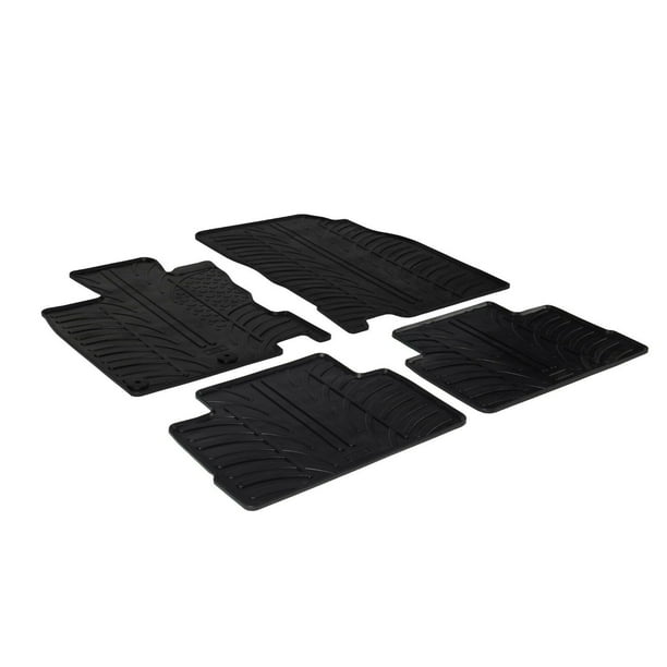 All Weather Rubber Floor Mats {fits Nissan Rogue Sport 20172020} 4 Pc