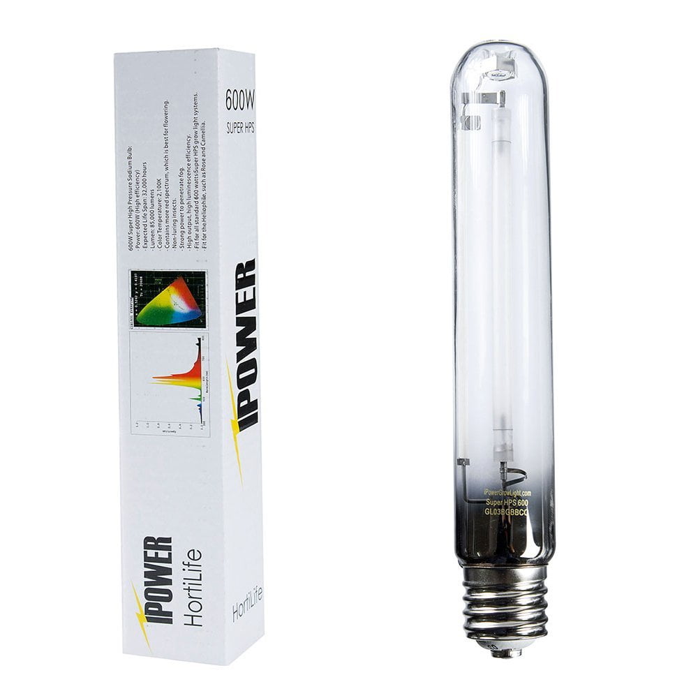 iPower 600 High Pressure Sodium Super Grow Light Bulb with Full Spectrum - Walmart.com