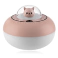thumbnail image 1 of Inteprter Humidificador de aire de 300ml, difusor de sincronización USB, rociador colorido para sala de estar, fabricante de nebulizador eléctrico, Humidificadores Rosado Inteprter HA064563-01, 1 of 6