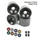 thumbnail image 3 of Rodamientos de ruedas Greeniant para monopatín kit de arandelas longboard mantenimiento de Patinetes eléctricos negro, 3 of 6