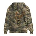 thumbnail image 5 of Uorisanigo Camo Hunting Deer Womens Full Zip Up Hoodies Size 3XL Slight Stretch Soft Womens Zip Up Oversized Sweatshirts Comfortable Long Sleeve Fall Outfits Winter Clothes, 5 of 7