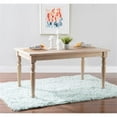 thumbnail image 2 of Riverbay Furniture Transitional Wood Dining Table in Light Natural Brown, 2 of 12