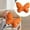 D, variant on Butterfly Pillow, Decorative Butterfly Shaped Throw Pillow, Soft Butterfly Stuffed Seat Cushion Pad, Plush Pillow Velvet Decorative Animal Pillow for Couch Living Room Bed Decor