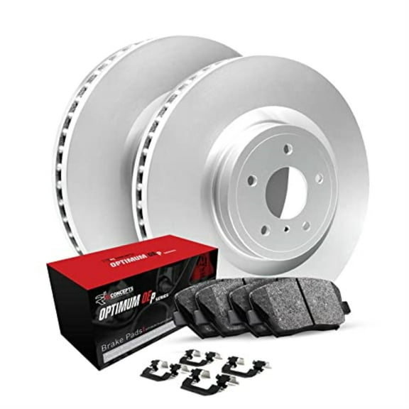 R1 Concepts Rear Brakes and Rotors Kit