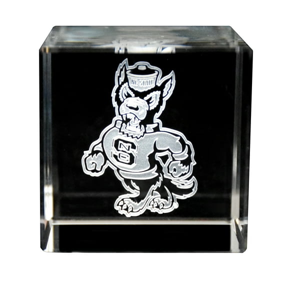 NC State Wolfpack Crystal Cube