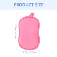 thumbnail image 2 of Minkissy 4Pcs Exfoliating Bath Sponges Body Sponges Blue Synthetic Material for Parents, 2 of 5