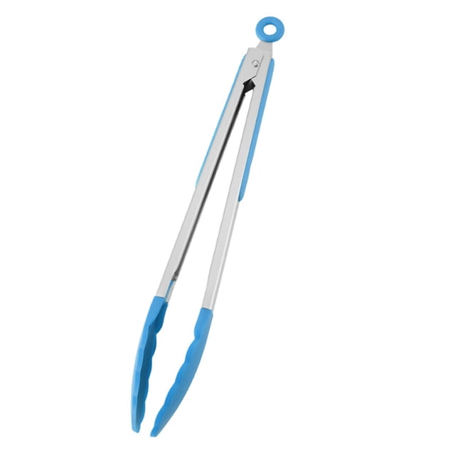 Pinzas de cocina de silicona, clip antideslizante de alta temperatura para pan, clip para barbacoa y barbacoa