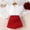 Red, variant on ATOGUTA Short Skirt Sets Girl 2 Piece Outfits Ruffle Sleeve T-Shirts and Shorts Girls Clothing Sets 2PC Summer Outfits Size 1T-8, Red
