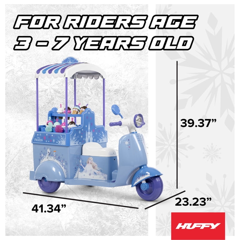 Huffy Disney Frozen Ice Cream Kart 6V Ride-On, Purple photo 7